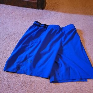 Under Armour blue shorts